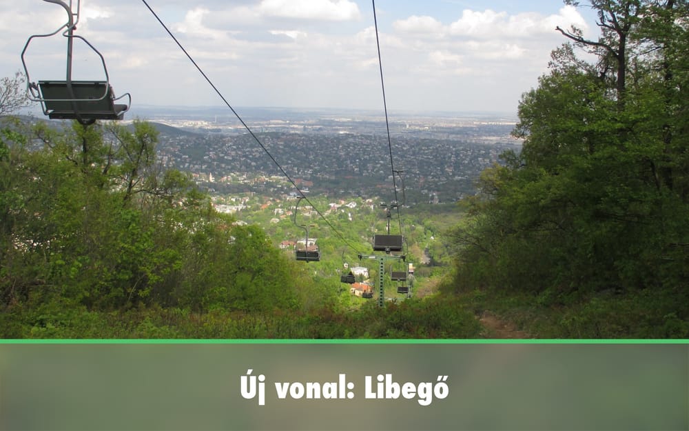 Új vonal: Libegő