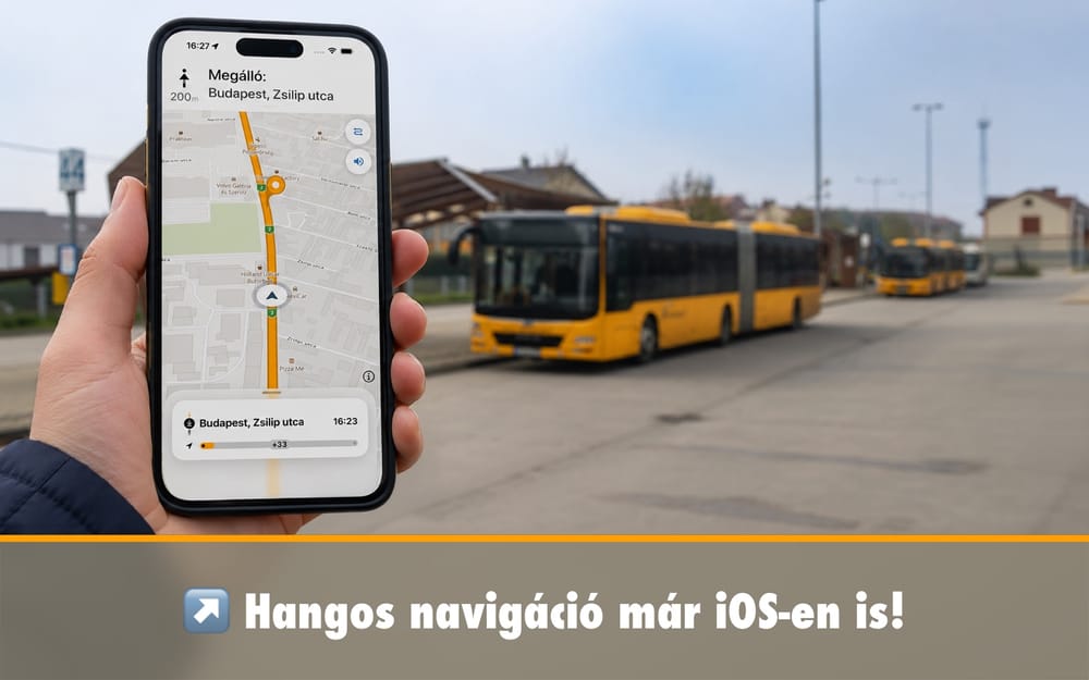 Hangos navigáció már iOS-en is