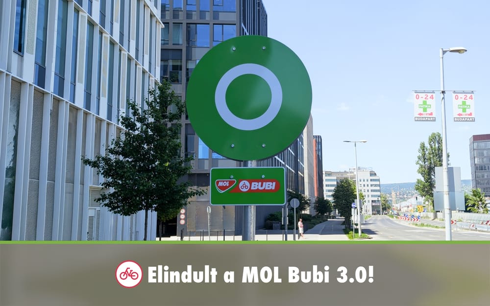 Elindult a MOL Bubi 3.0