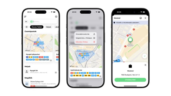 Megújult kereső képernyő iOS-en