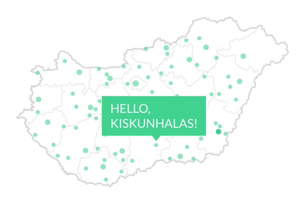 Már Kiskunhalas helyi menetrendje is elérhető az alkalmazásban